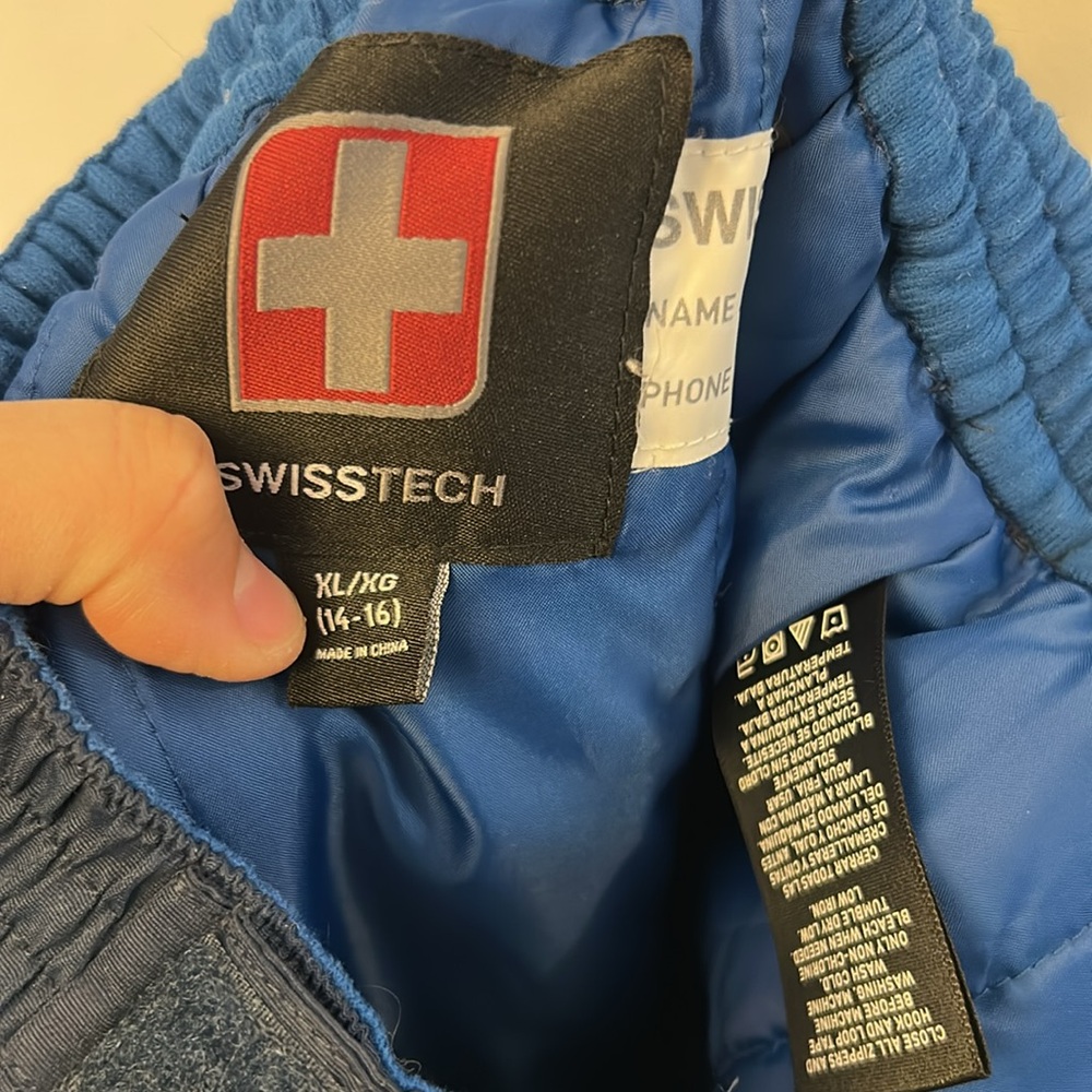 Swisstech Snow Pants Blue Size XL - Picture 7 of 8